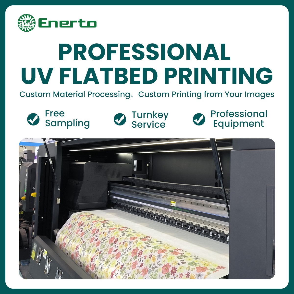 Professional UV Flatbed Printing