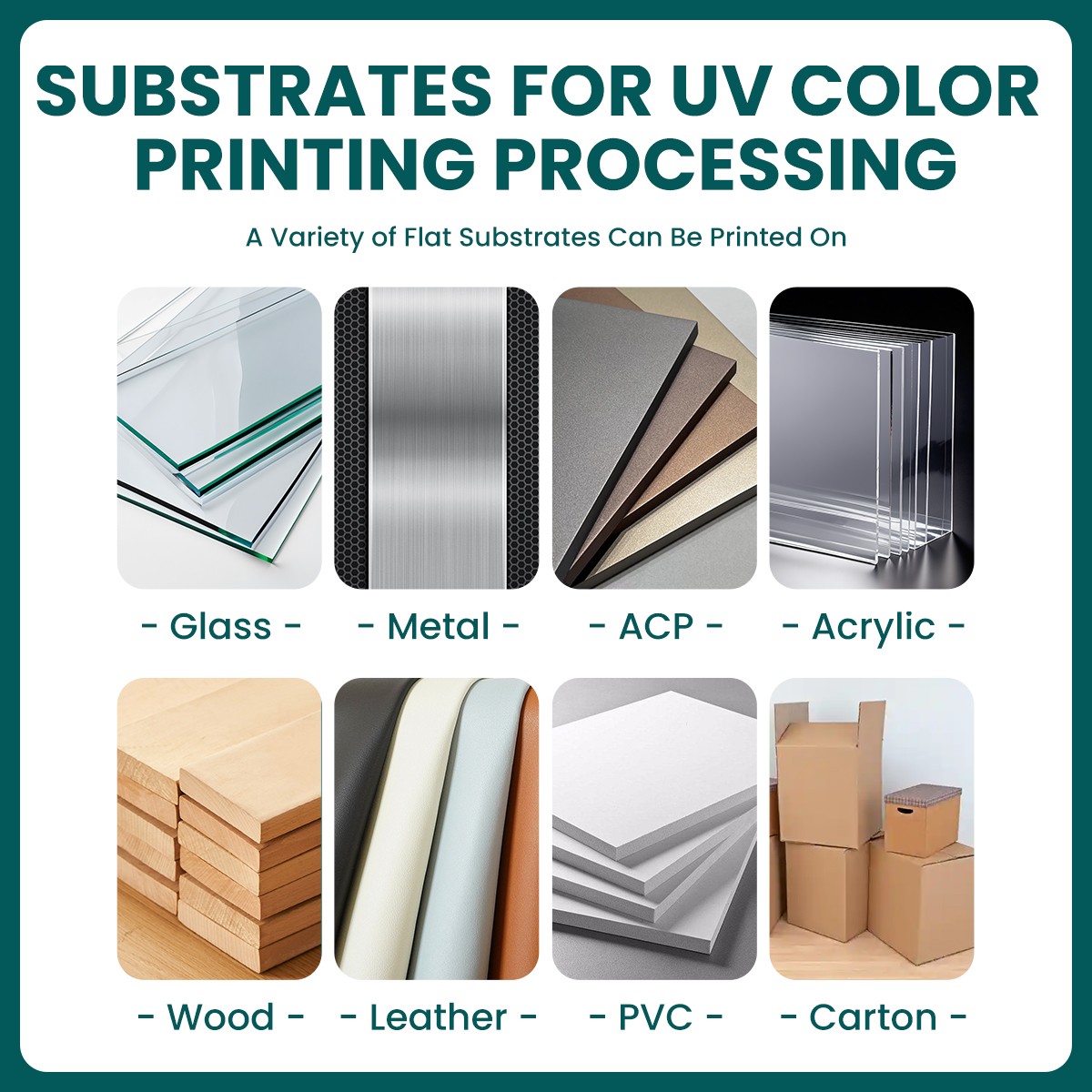 Professional UV Flatbed Printing