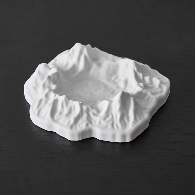 test-火山口水泥爬蟲食盆（Crater Shape Cement Reptile Food Dish）