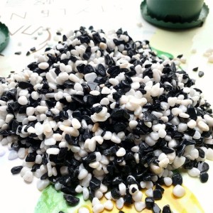 test-機製黑白混石(不染色)Machine-Made Black Mix White StonelNo Stainingi