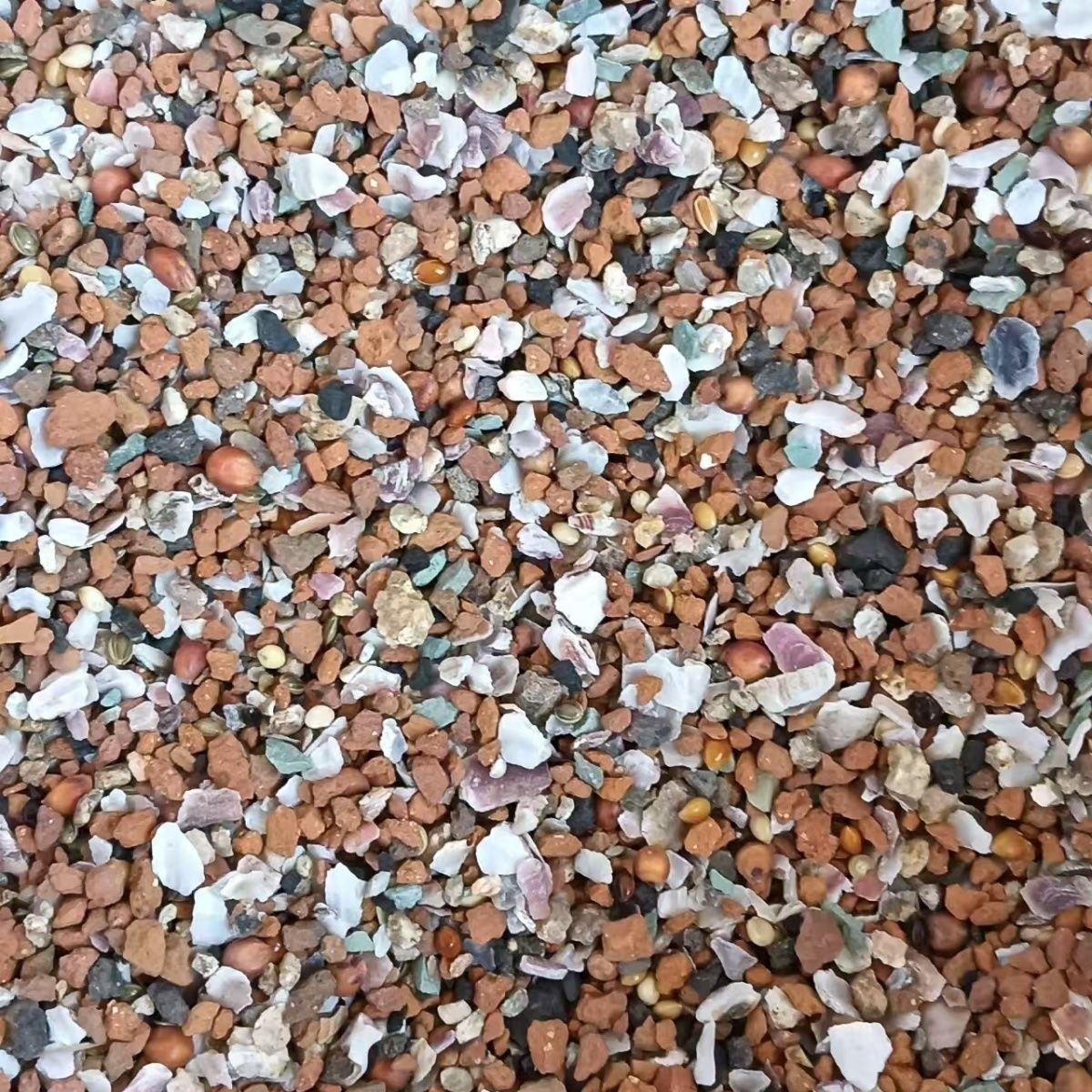 Orange Red Gravel