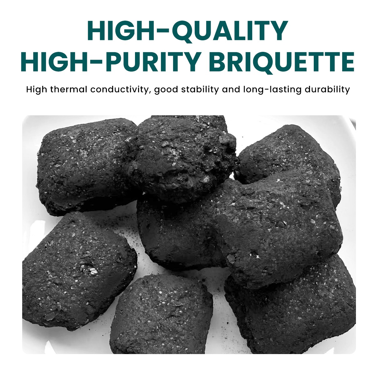 優質高純度石墨球（High-quality, high-purity briquette）