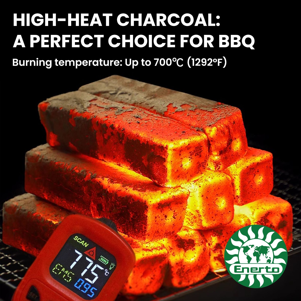 100%natural high-heat bamboo charcoal 5kg（≈11lbs.）